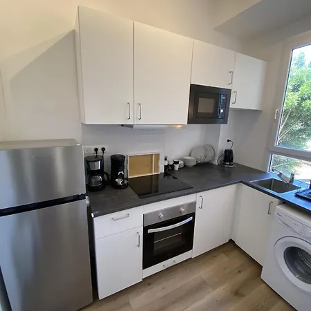 Le Nid D'Ete - Appartement 2 Etoiles Proche Mer Apartamento *